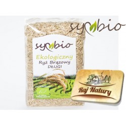 Ryż brązowy długi 500g Symbio